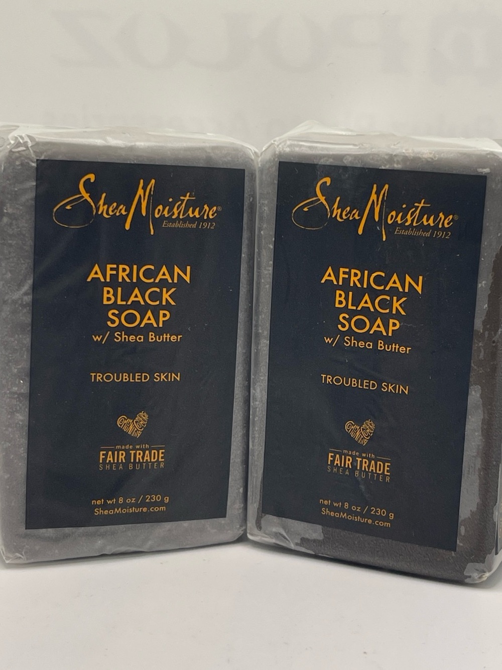 Shea Moisture African Black Soap lot of 2